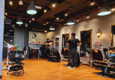 Interior Trend Setters Gents Salon in Dubai Silicon oasis